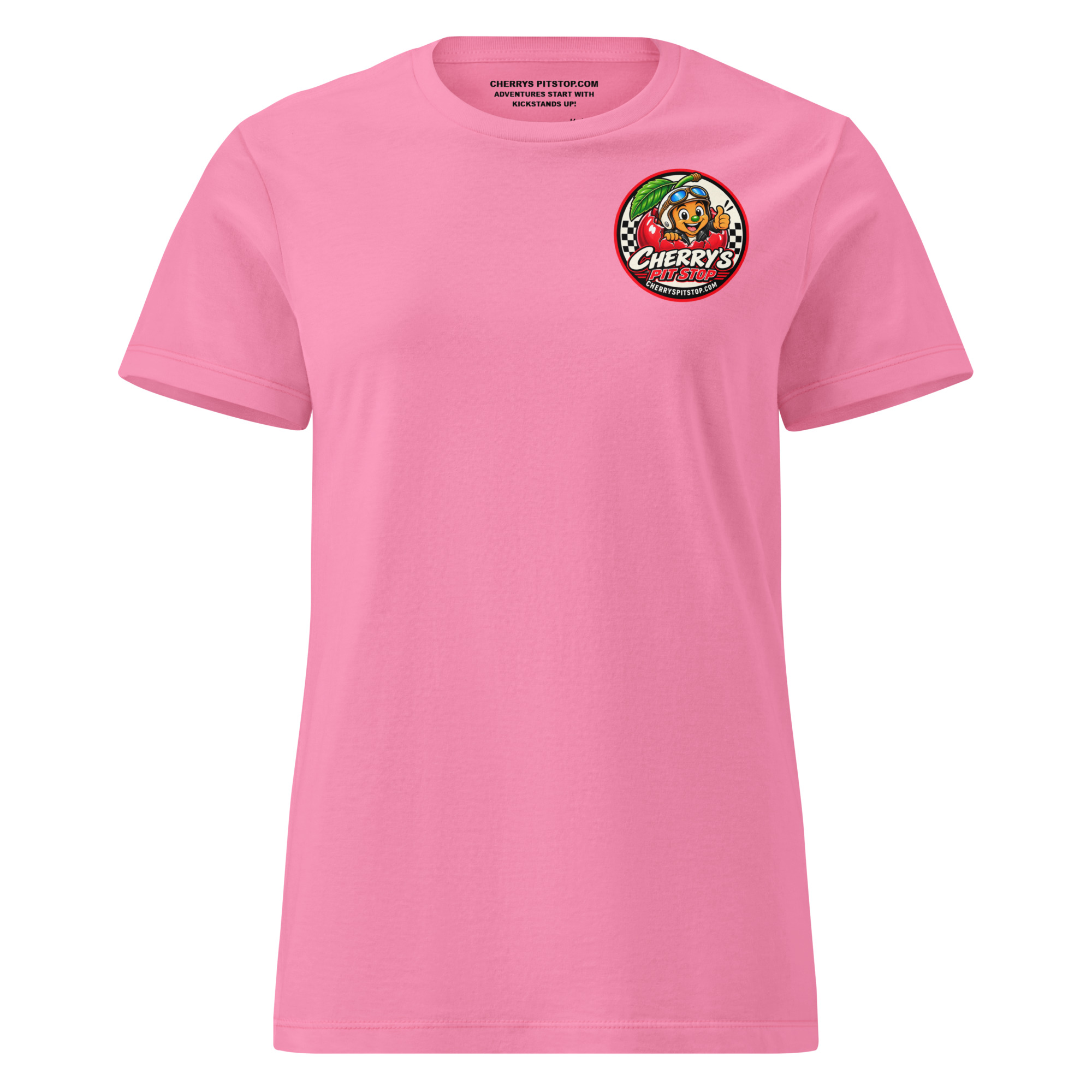 Adventures Start With Kickstands Up - Woman's Semi-Fitted T-Shirt - Image 7