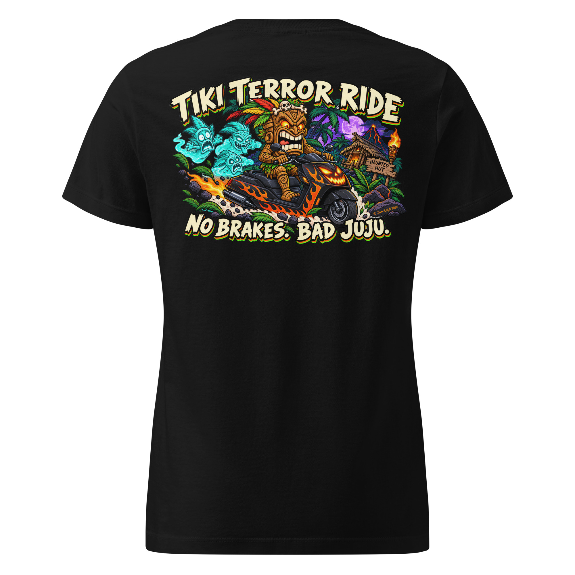 Tiki Terror Ride – Women’s Softstyle T-Shirt - Image 3