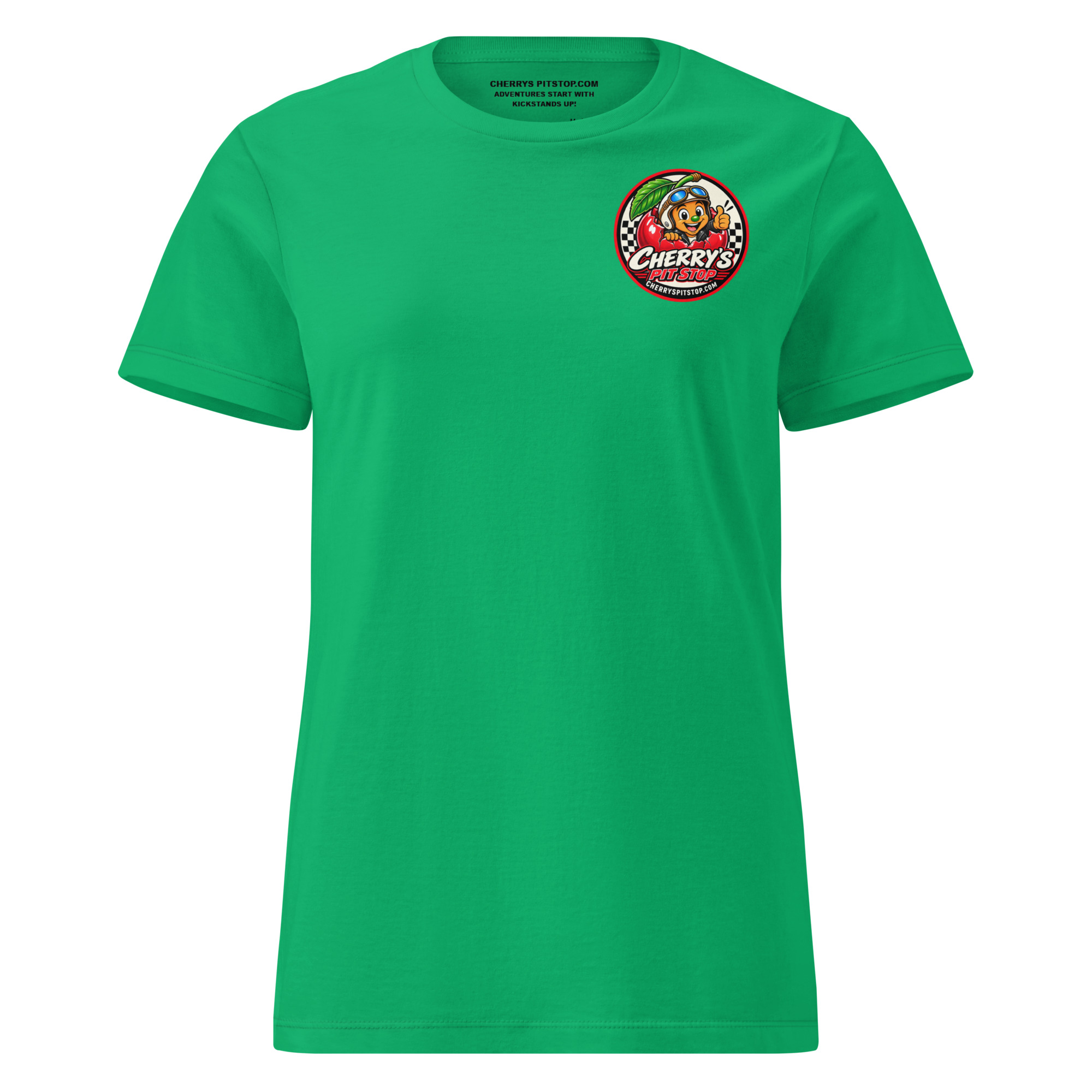Adventures Start With Kickstands Up - Woman's Semi-Fitted T-Shirt - Image 6