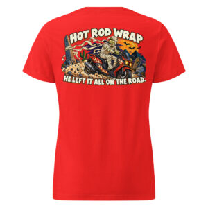 Hot Rod Wrap - Women’s Semi-Fitted T-Shirt