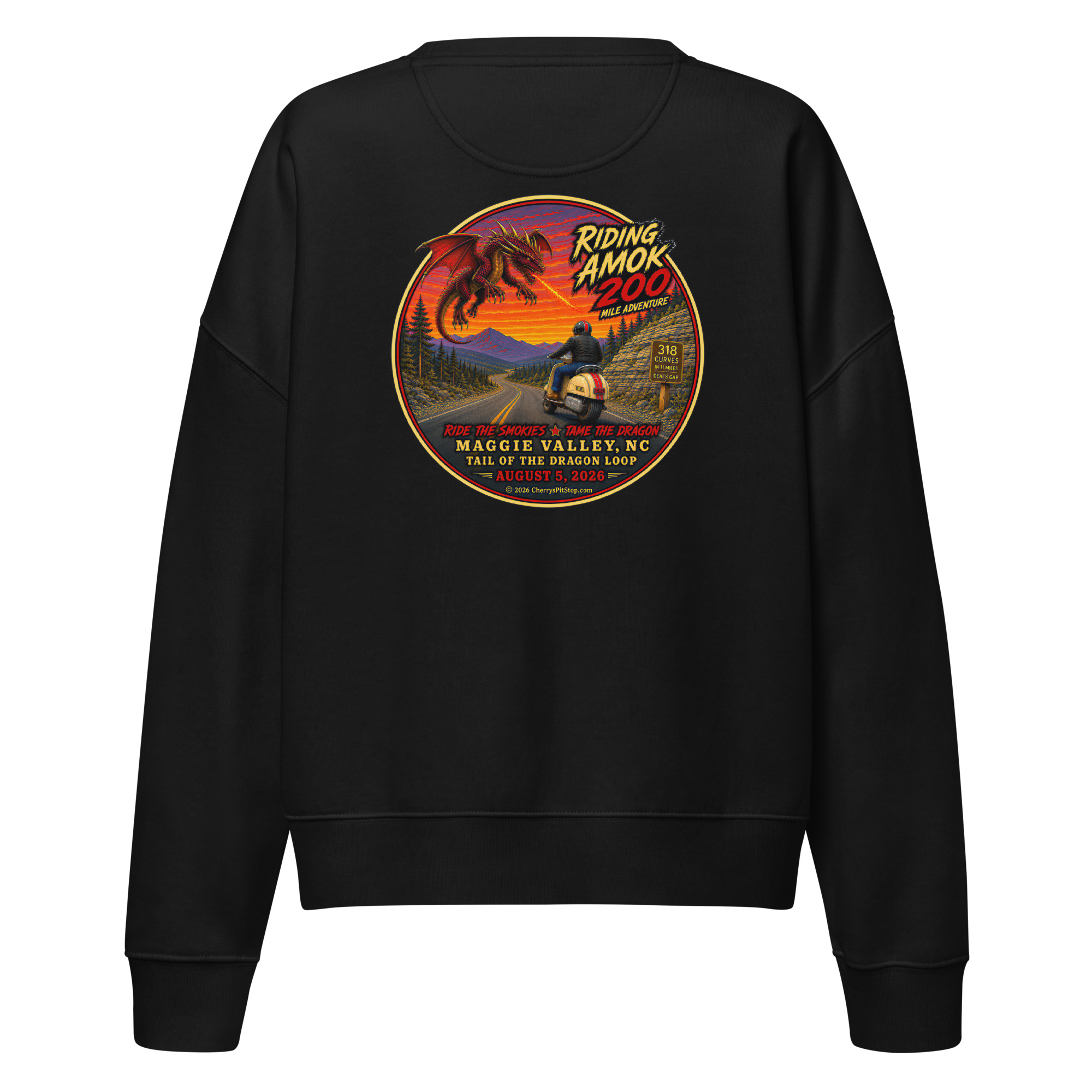 Dragon 200 Women’s Organic Crewneck Sweatshirt - Image 7
