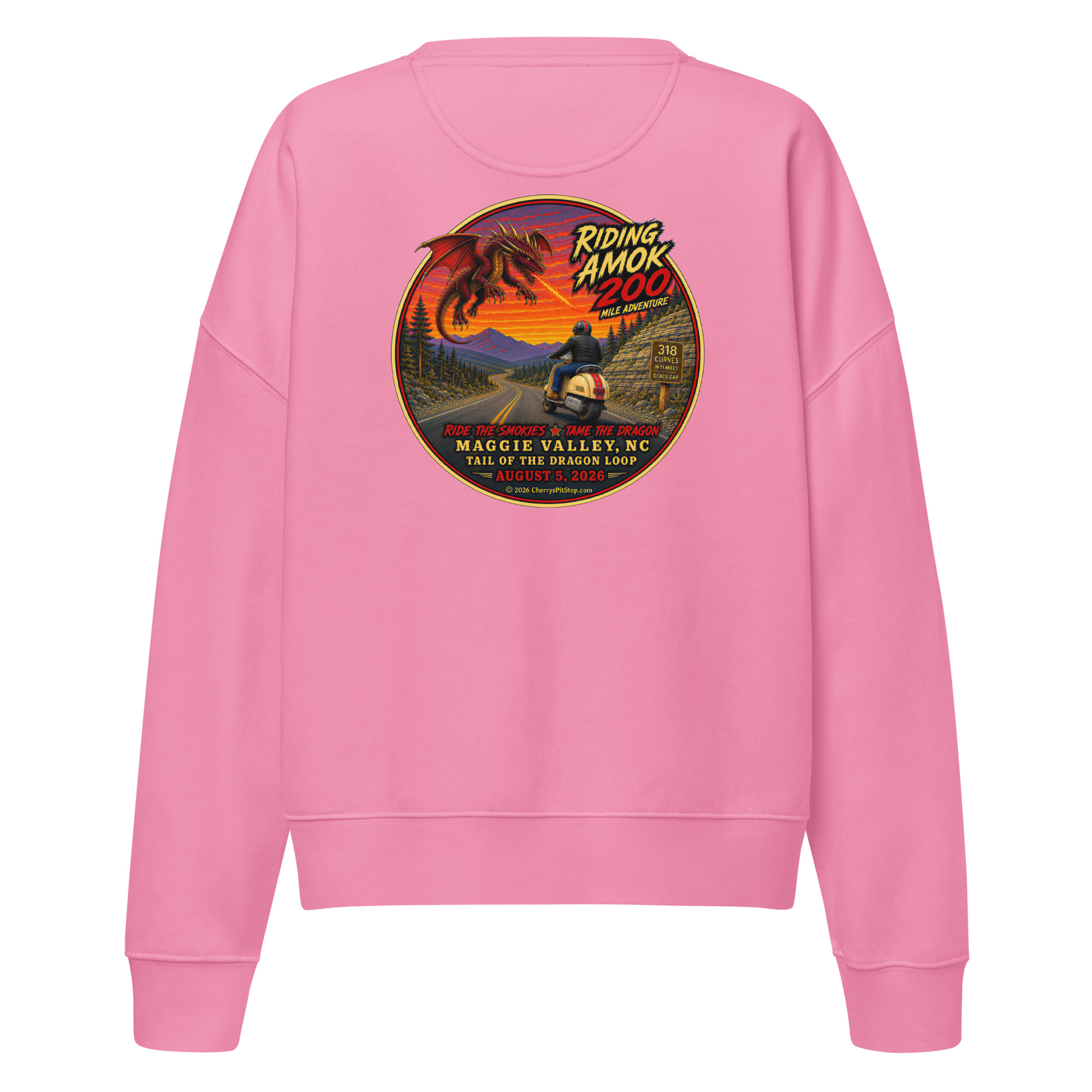 Dragon 200 Women’s Organic Crewneck Sweatshirt - Image 9