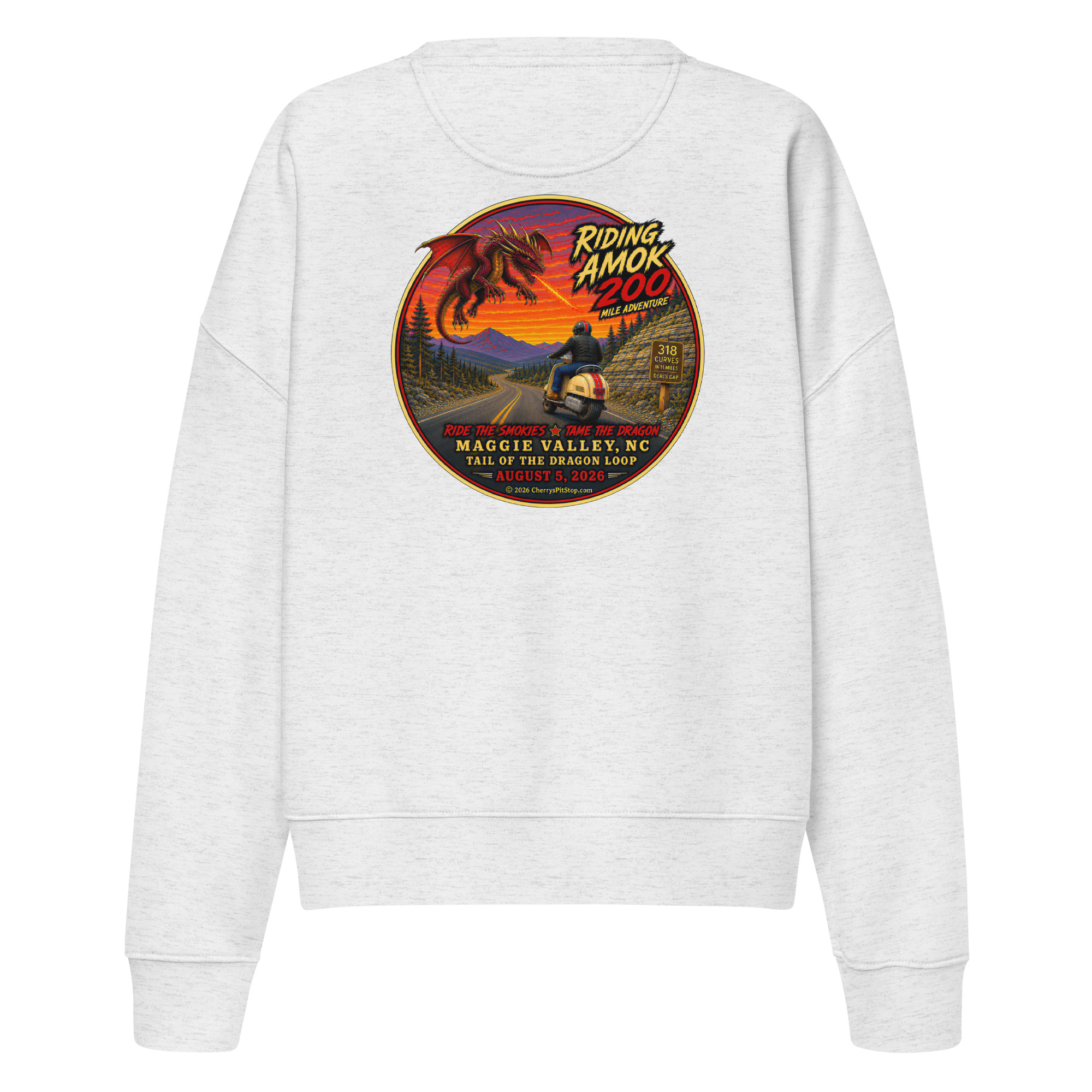 Dragon 200 Women’s Organic Crewneck Sweatshirt - Image 10