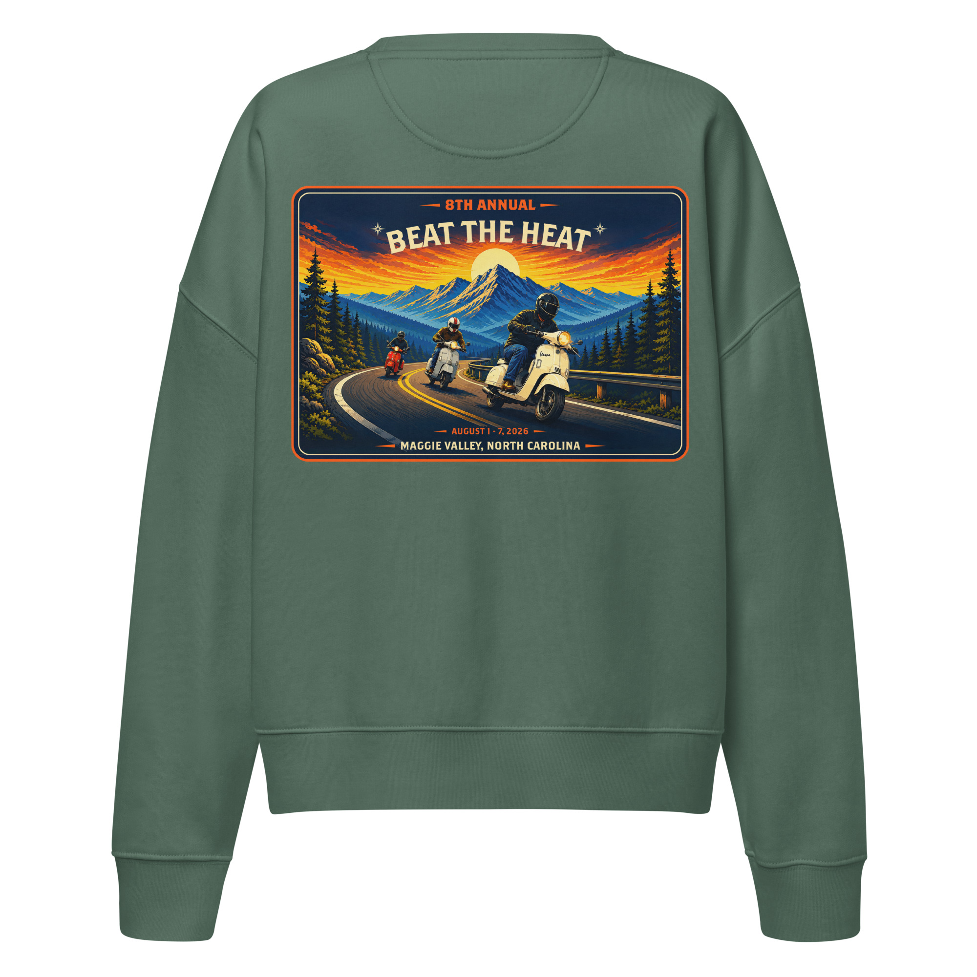 Beat the Heat Women’s Organic Crew Neck Sweatshirt