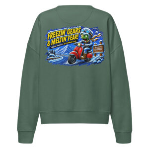 OUTTA-SPACE, Freezin’ - Women’s organic crew neck sweatshirt