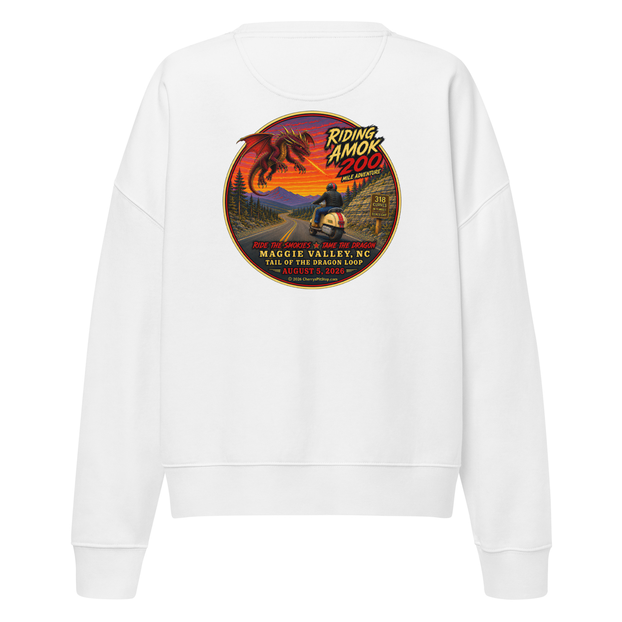 Dragon 200 Women’s Organic Crewneck Sweatshirt - Image 11