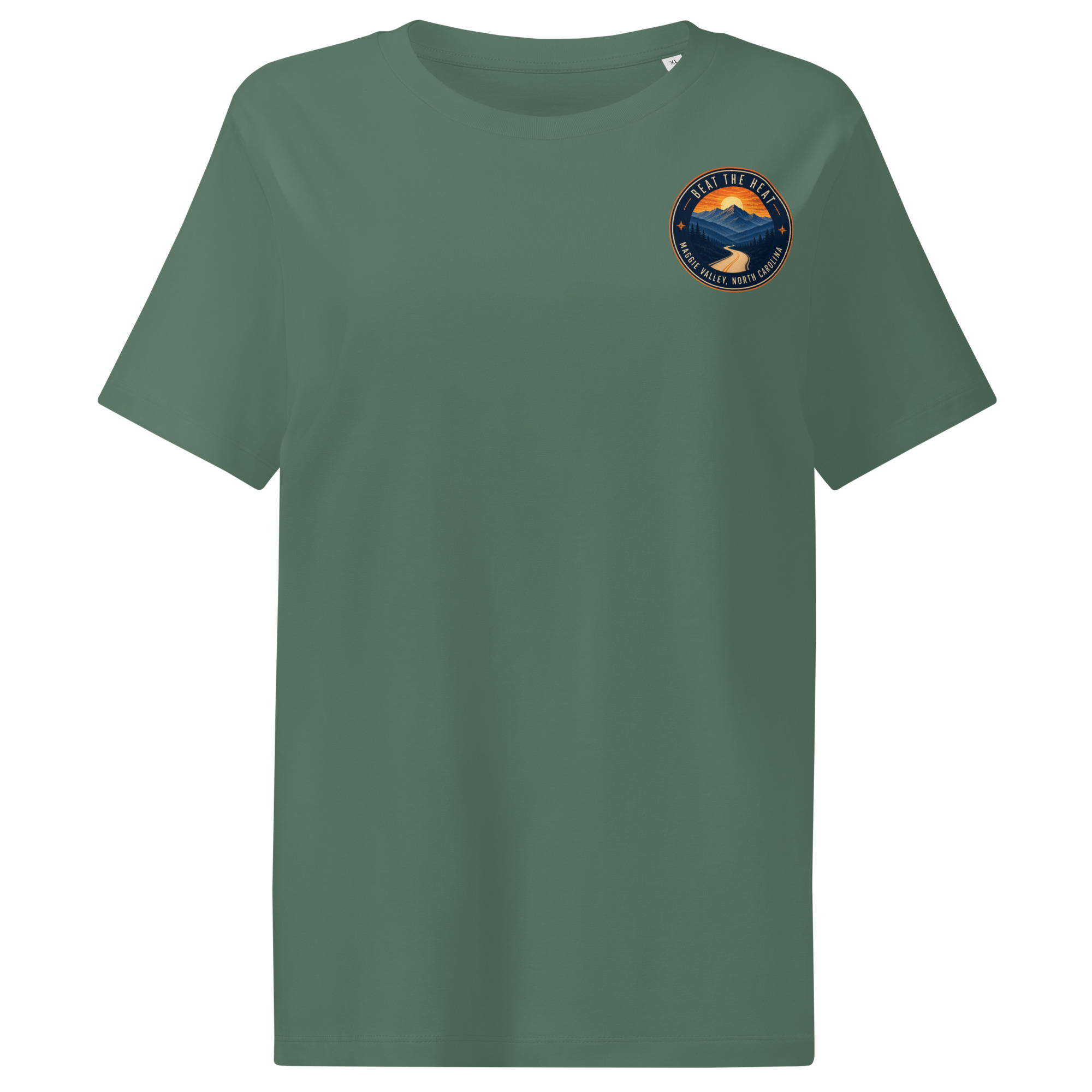 Beat the Heat Women’s organic ribbed neck t-shirt - Image 4
