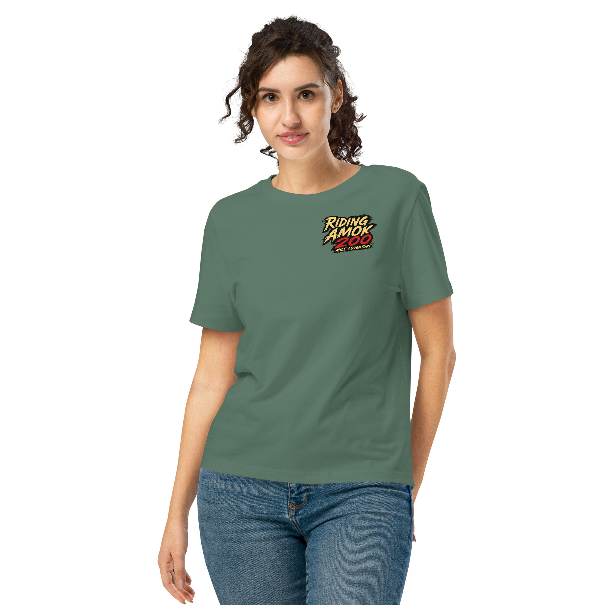 Dragon 200 Women’s Organic Ribbed Neck T-shirt - Image 21