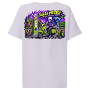 Outta Space, Lunar Pit Stop - Women’s Premium Organic T-Shirt