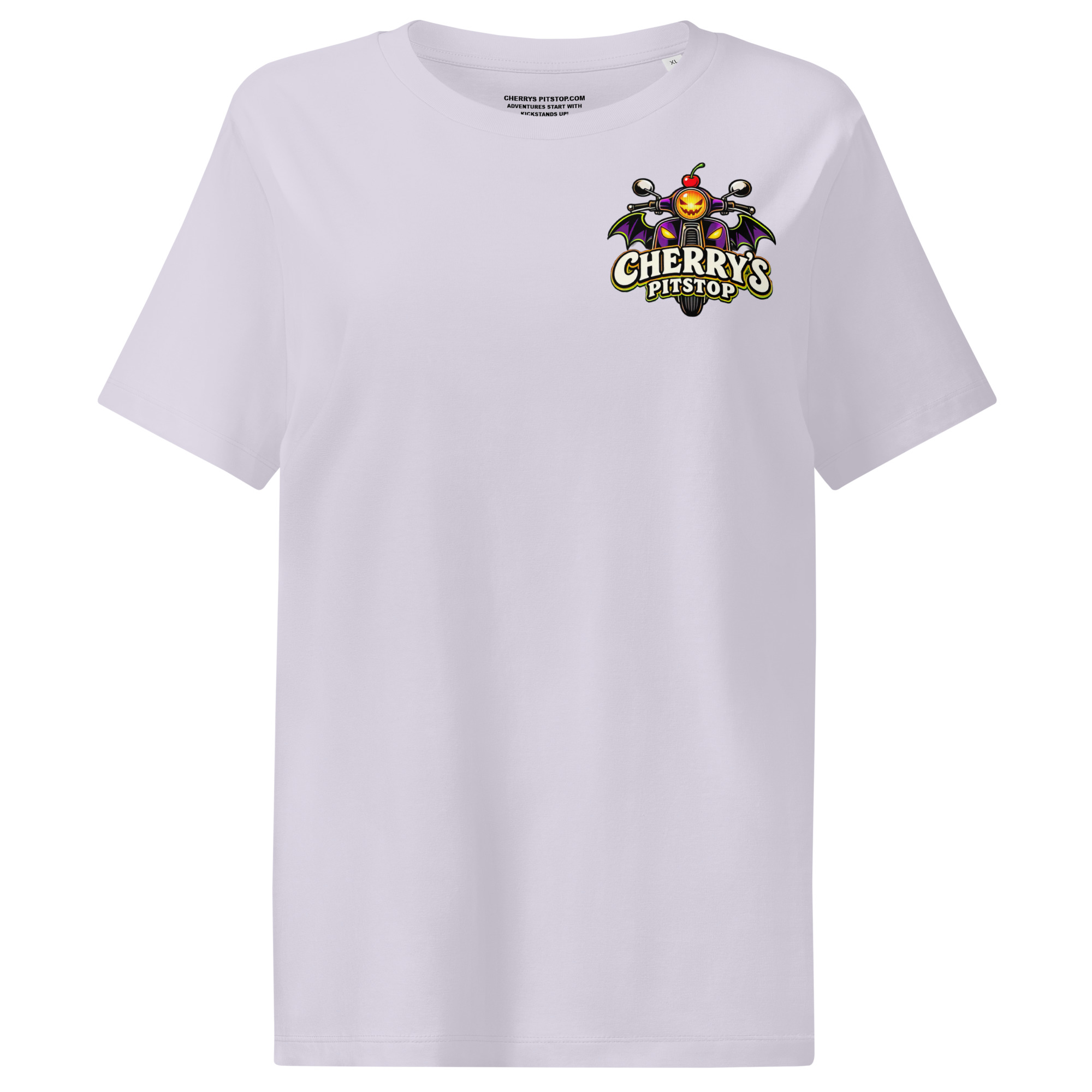 Werewolf Moon Ride – Women’s Organic Ribbed-Neck T-Shirt - Image 7