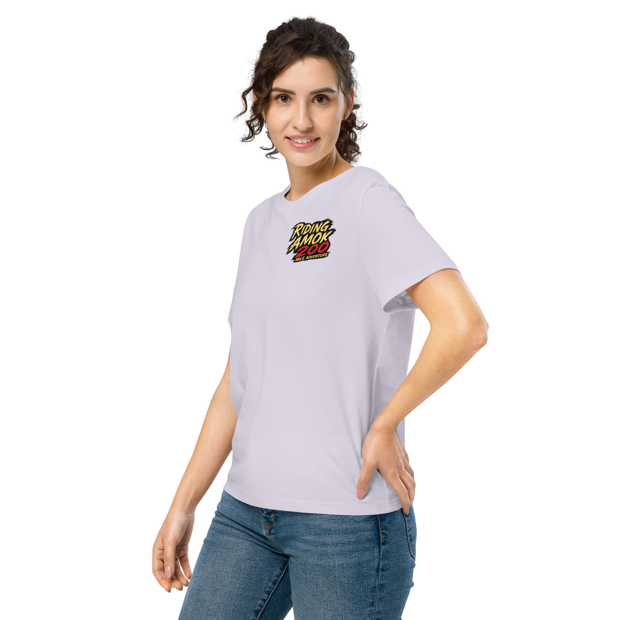 Dragon 200 Women’s Organic Ribbed Neck T-shirt - Image 24