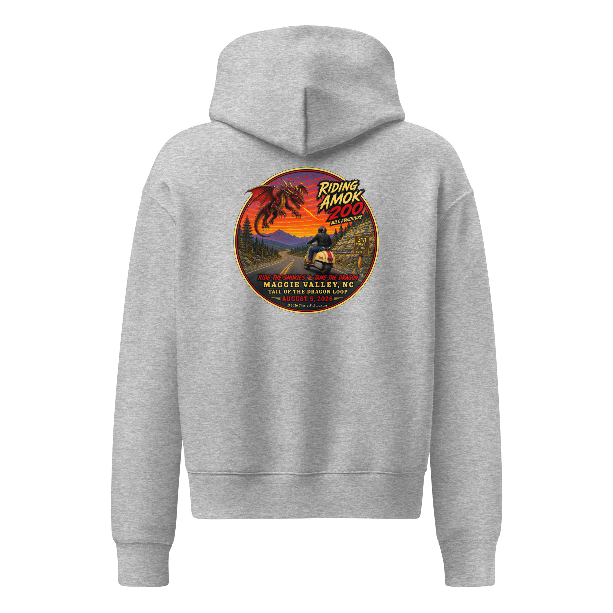 Dragon 200 Heavyweight Pullover Hoodie - Image 10
