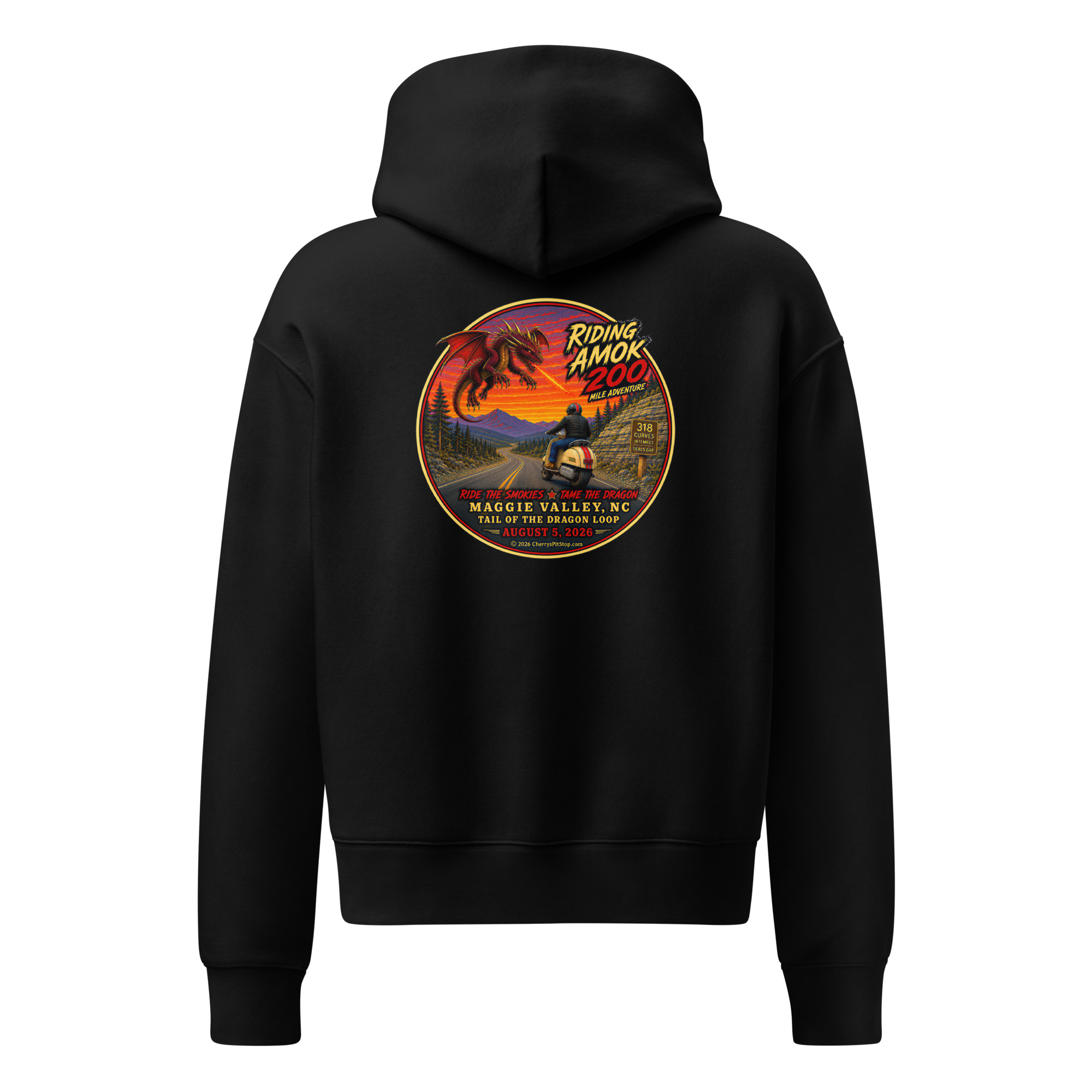 Dragon 200 Heavyweight Pullover Hoodie - Image 7