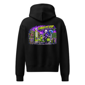 Outta Space, Lunar Pit Stop - Women’s Relaxed Hoodie