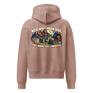 Werewolf Moon Ride – Women’s Heavyweight Relaxed Hoodie