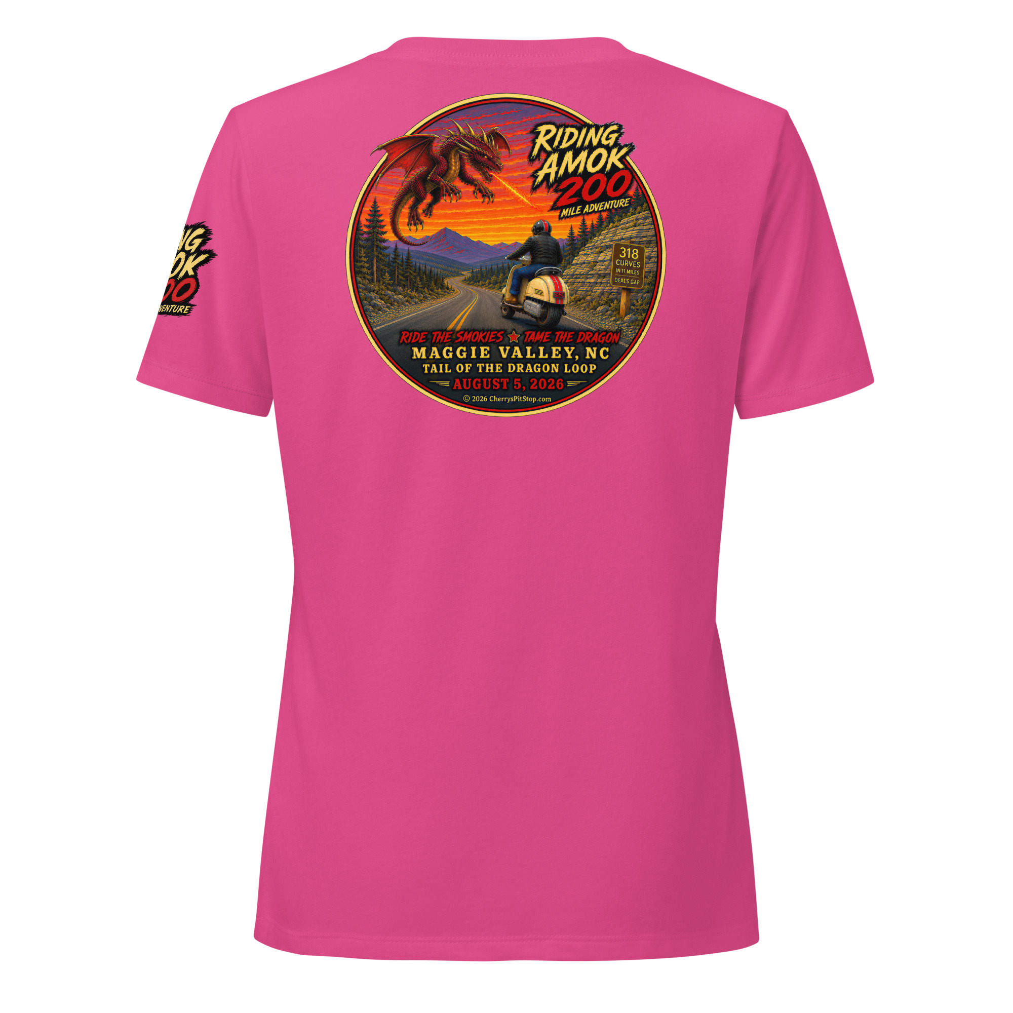 Dragon 200 Women’s Relaxed V-Neck T-Shirt