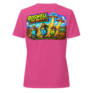 Outta Space, Roswell - Women’s Relaxed V-Neck T-Shirt
