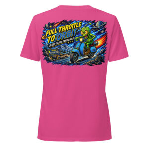 Outta Space, Full Throttle - Women’s V-Neck T-Shirt