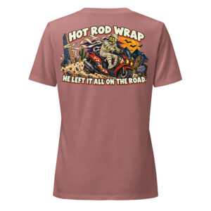 Hot Rod Wrap - Women’s Relaxed V-Neck T-Shirt