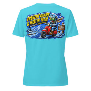 OUTTA SPACE, Freezin’  — Women’s Relaxed V-Neck Tee