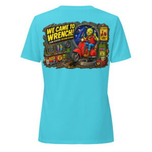 OUTTA-SPACE, We Came to Wrench — Women’s Relaxed V-Neck Tee